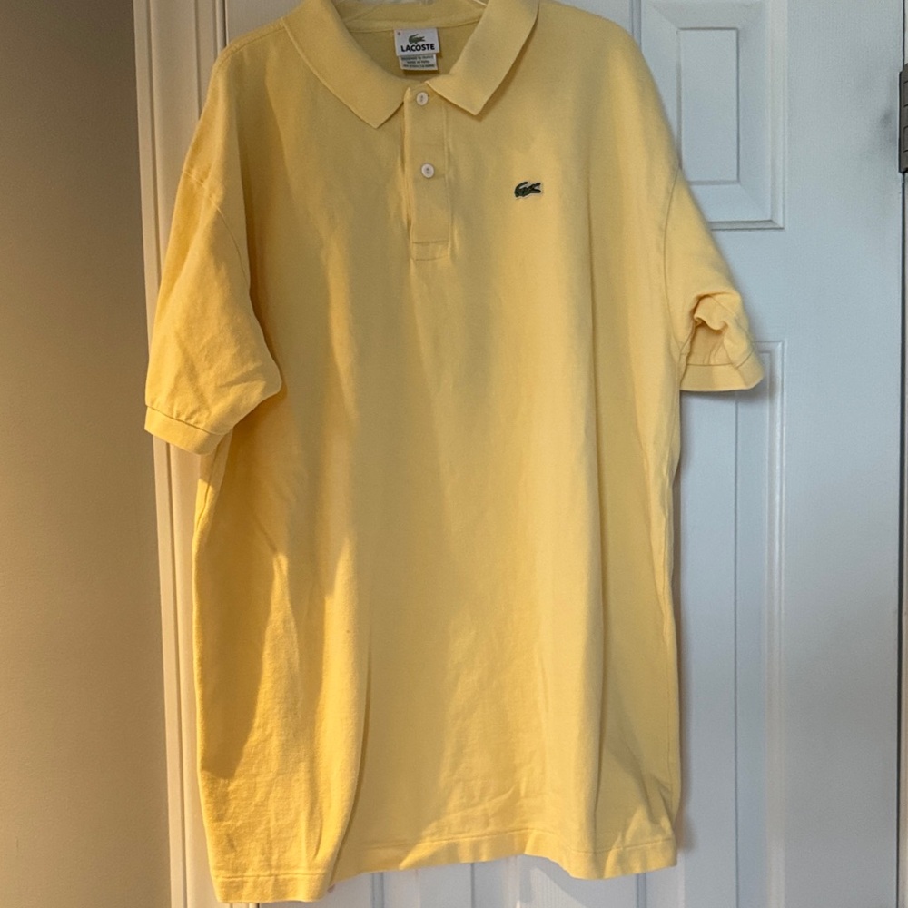 Lacoste Men's Polo in Soft Yellow